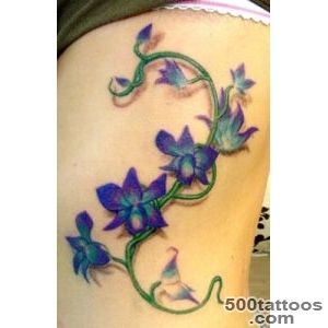Floral Vine Lower Belly Tattoo  Tattoobitecom_20