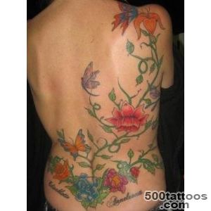 Vine Back Tattoos For Women   Tattoo Designs, Piercing, Body Art _29
