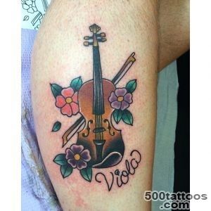 Violin Tattoo  Best Design Tattoo_3