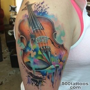 Violin Tattoo  Best Design Tattoo_10