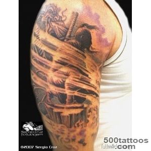 25 Amazing Warrior Tattoos_28