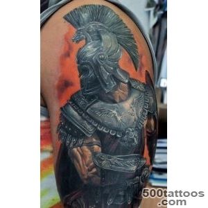 30 Fighting Warrior Tattoos  Art and Design_1