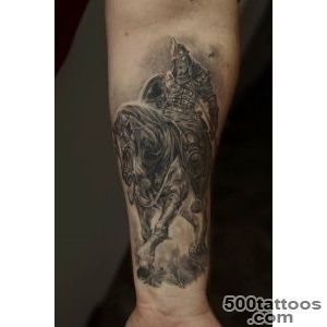 30 Fighting Warrior Tattoos  Art and Design_46