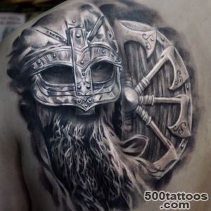 100+ Warrior Tattoo Designs to Get Motivated_3
