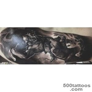100 Warrior Tattoos For Men   Battle Ready Design Ideas_45