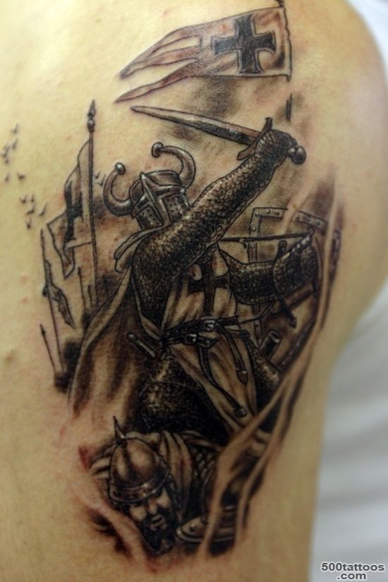 25 Amazing Warrior Tattoos_7