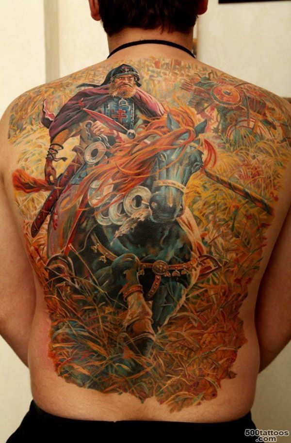 30 Fighting Warrior Tattoos  Art and Design_31