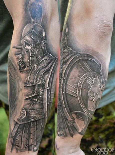 Realism Warrior Tattoo by Elvin Yong Tattoo  Tattoo No. 10763 ..._38