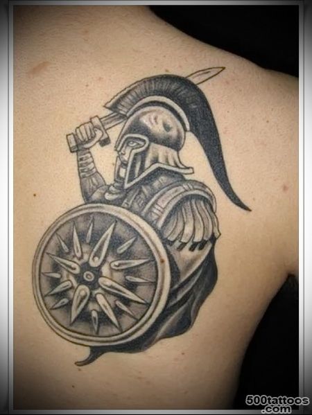 Roman warrior tattoo   tatufoto.ru_42