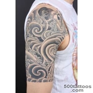 New Water Wave Tattoo Design   Tattoes Idea 2015  2016_45