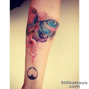 30 Artistic Watercolor Tattoos That Are Living Works of Art_45