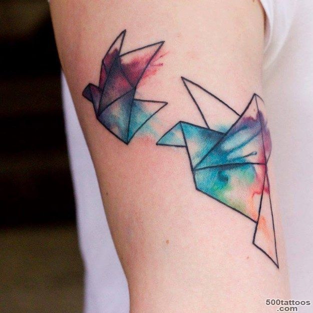 28 Incredible Watercolor Tattoos And Where To Get Them_2