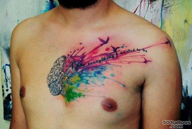 28 Incredible Watercolor Tattoos And Where To Get Them_10