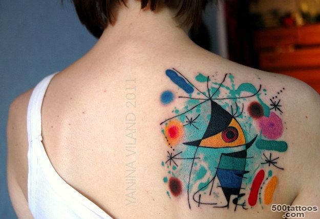 28 Incredible Watercolor Tattoos And Where To Get Them_35