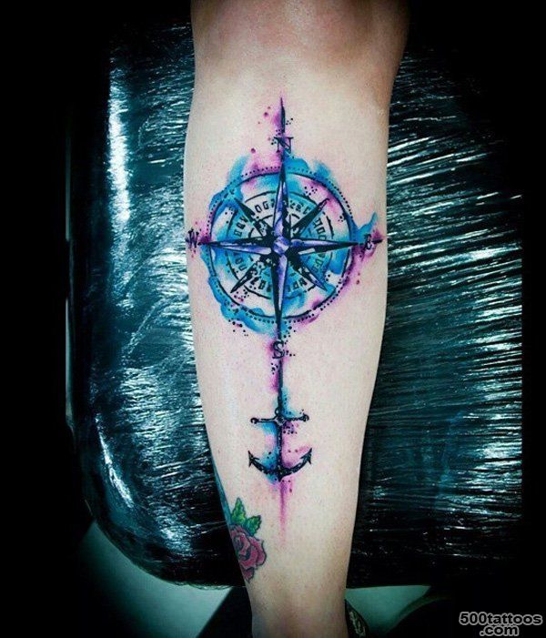 1000+ ideas about Watercolor Compass Tattoo on Pinterest  Compass ..._30