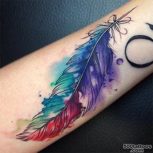 Get Yourself Inked With Exciting Watercolor Tattoo_7