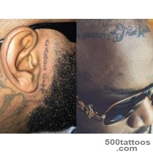 See The Weird Body Part Rick Ross Got His New tattoo On! (Photo _19
