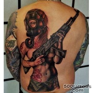 30+ Weapon Tattoos designs_3