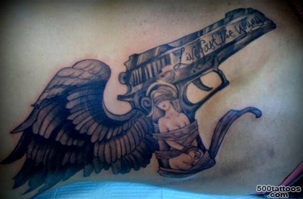 30+ Weapon Tattoos designs_7