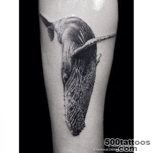 Blue Whale Tattoo on Arm  Best Tattoo Ideas Gallery_26