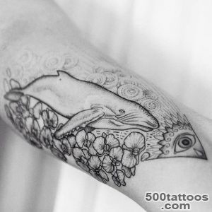 Dotwork Whale Tattoo Arm  Best Tattoo Ideas Gallery_28