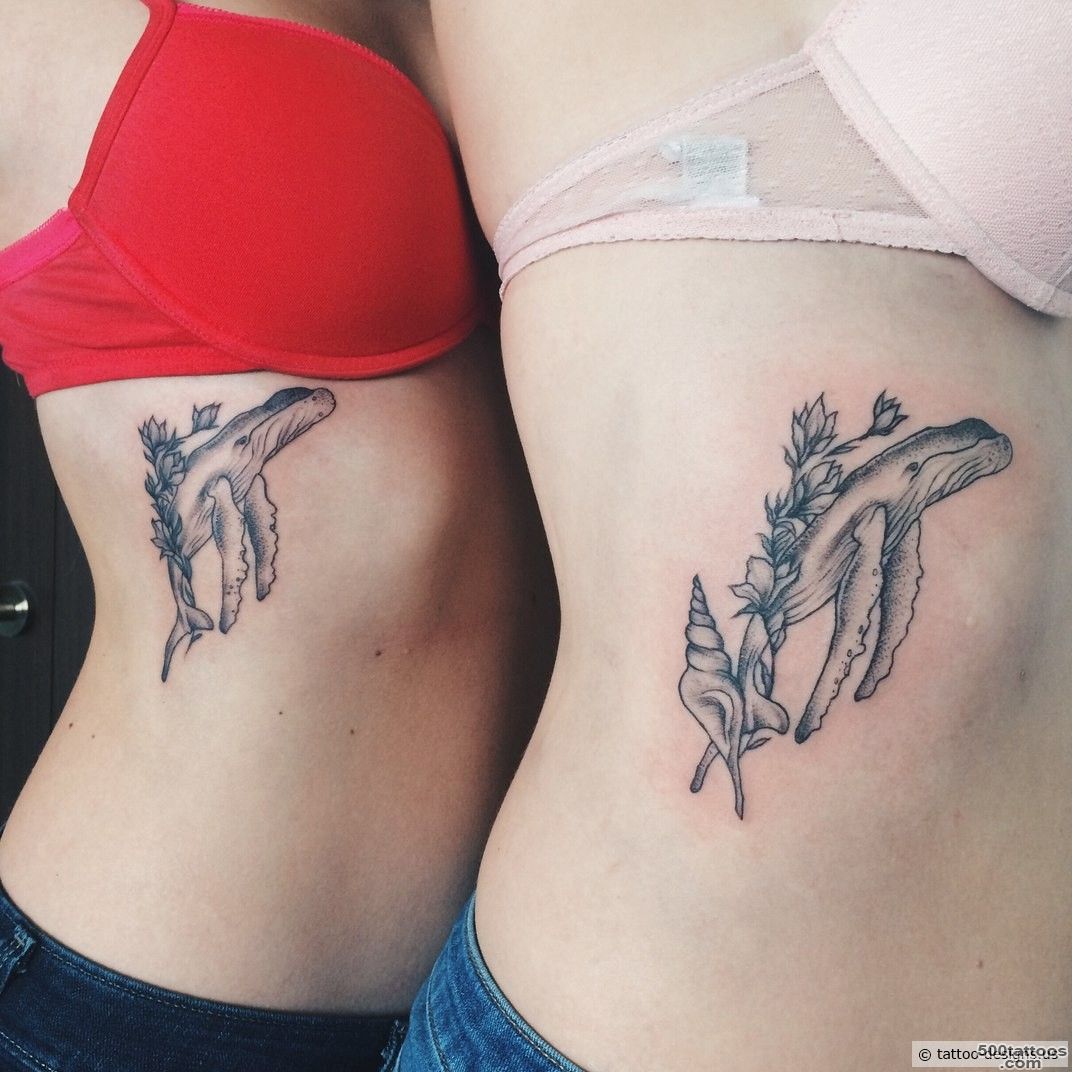 Matching Whale Tattoos By Nastya Tattooer_40