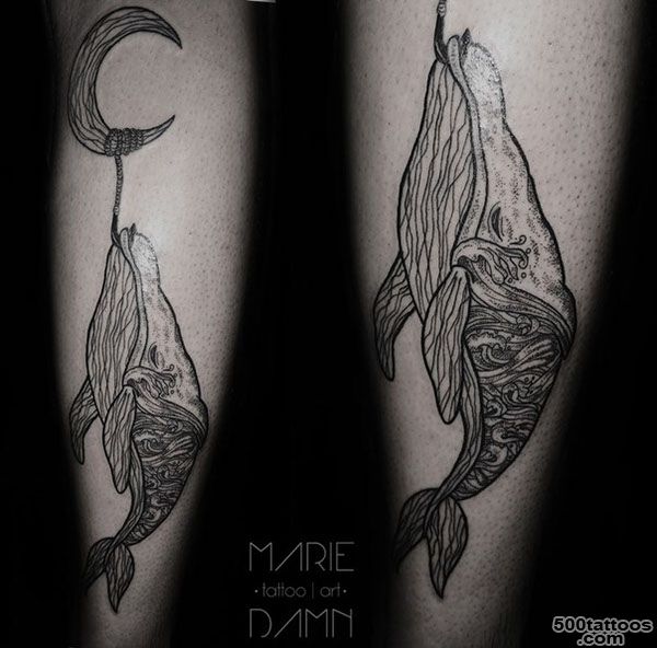 whale tattoo on Behance_17