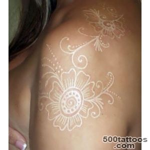 Most Beautiful White Ink Tattoos  Tattoo Ideas Gallery amp Designs _16