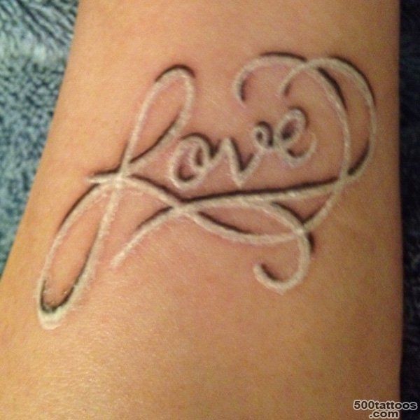 60+ Ideas for White Ink Tattoos  Art and Design_11