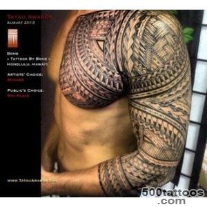 Winner Bong, Honolulu, Hawai#39i  Polynesian Tattoo Awards_25