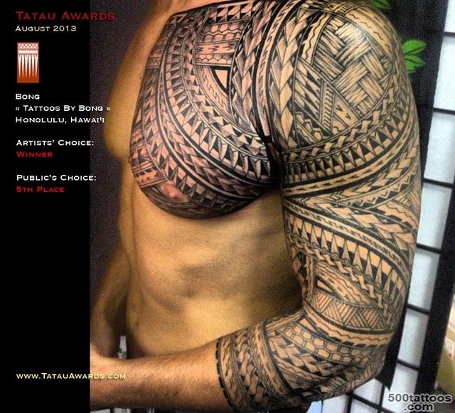 Winner Bong, Honolulu, Hawai#39i  Polynesian Tattoo Awards_25