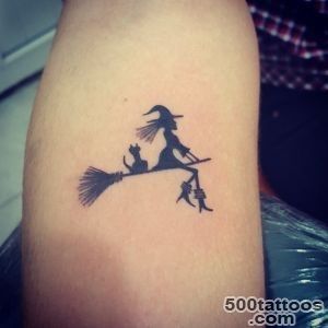 32 Marvelous Witch Tattoos for Halloween  Best Tattoo Ideas Gallery_45