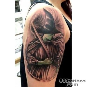 59+ Incredible Witch Tattoos_34