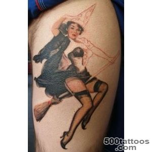 59+ Incredible Witch Tattoos_44