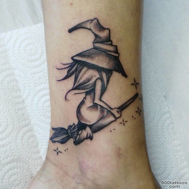 59+ Incredible Witch Tattoos_2