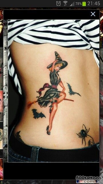 59+ Incredible Witch Tattoos_23
