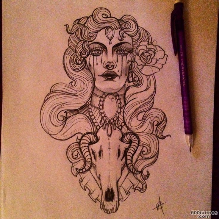 Miserylovesco Mermaid witch tattoo flash  Art  Pinterest  Witch ..._30