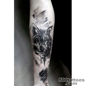70 Wolf Tattoo Designs For Men   Masculine Idea Inspiration_20