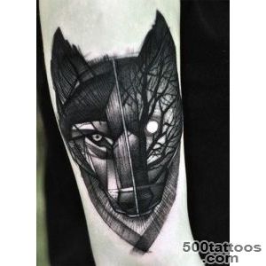 70 Wolf Tattoo Designs For Men   Masculine Idea Inspiration_25