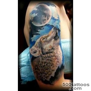 Wolf Tattoos for Men   Ideas and Inspiration for guys_34