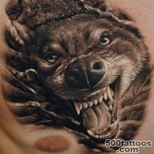 Wolf Tattoos  Inked Magazine_47