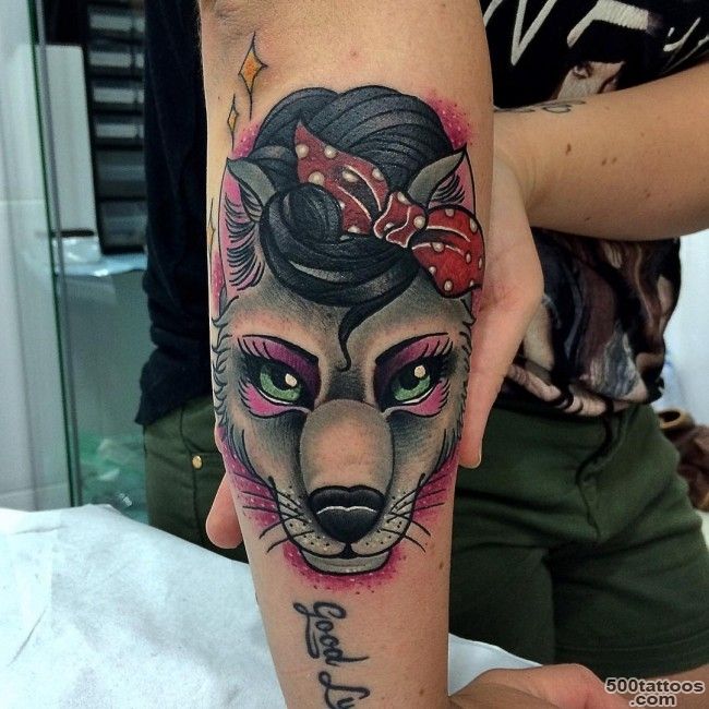 40 Awesome Wolf Tattoo Designs_44