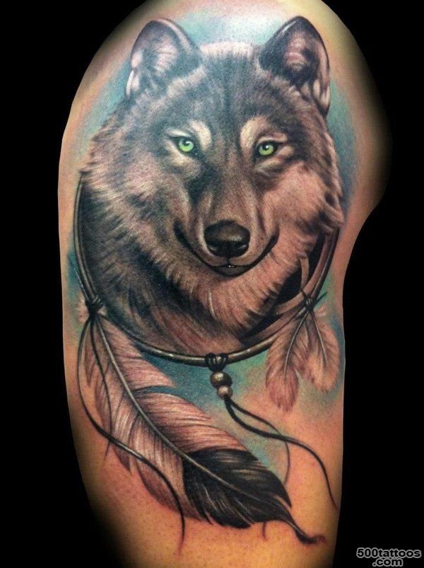 55 Wolf Tattoo Designs  Art and Design_2