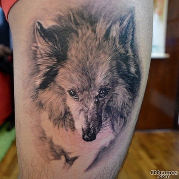 55 Wolf Tattoo Designs  Art and Design_31