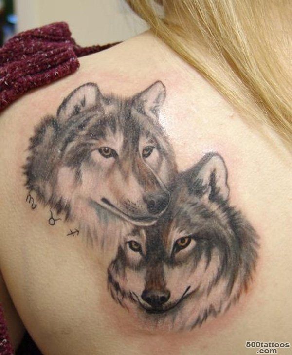 55 Wolf Tattoo Designs  Art and Design_36
