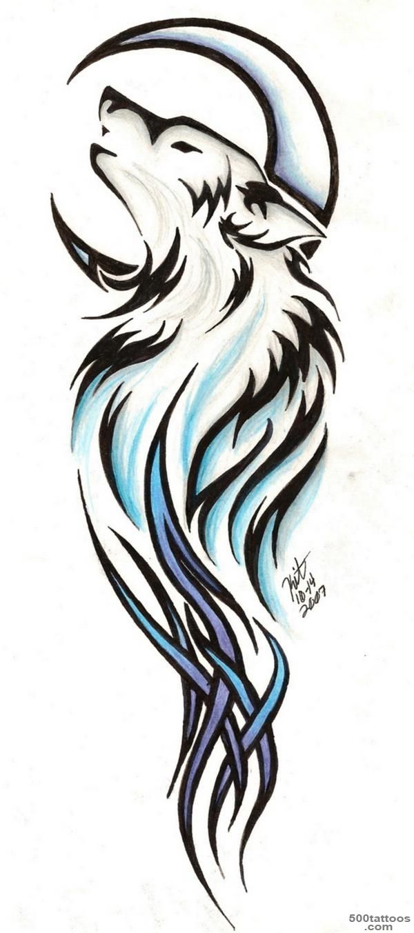 1000+ ideas about Tribal Wolf Tattoos on Pinterest  Tribal Wolf ..._24