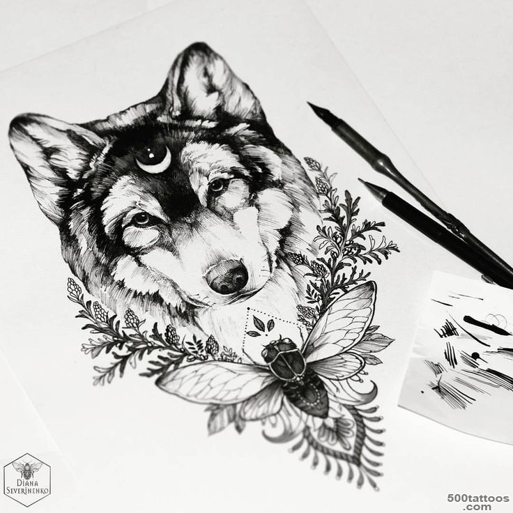 1000+ ideas about Wolf Tattoos on Pinterest  Tribal Wolf, Tattoos ..._7