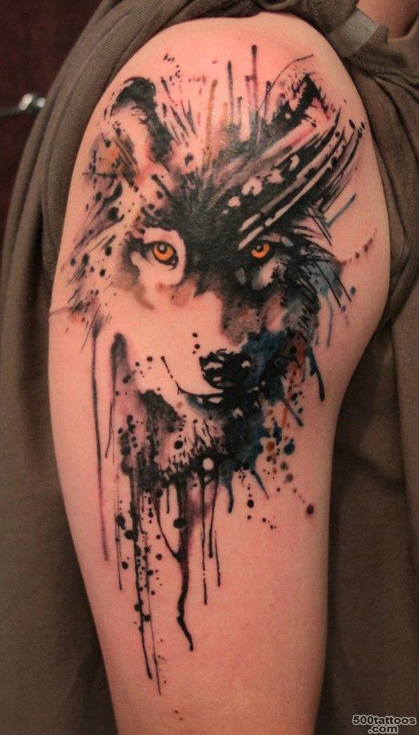 Wolf Tattoos for Men   Ideas and Inspiration for guys_41