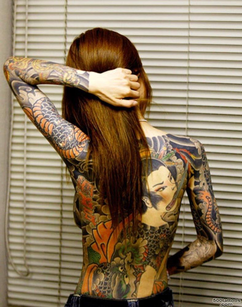 Yakuza Daughter japanese tattoo  Best Tattoo Ideas Gallery_31