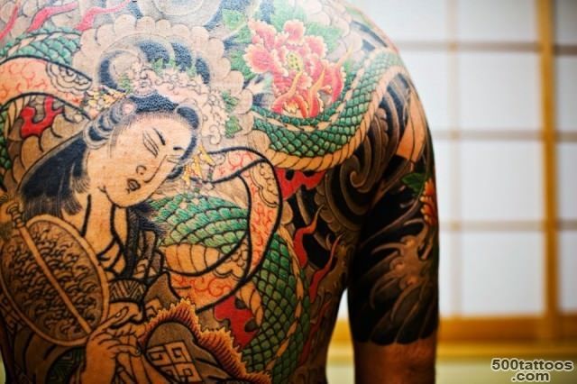 Yakuza Tattoos Japanese Gang Members wear the Culture of Crime ..._13